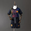 Barcelona 25/26 Training Kit Kids Jersey Size 16-28