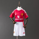 M-U 25/26 Home kids kit Jersey SZIE 16-28
