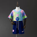 Barcelona 25/26 Concept Edition - Green kids kit Jersey SIZE 16-28