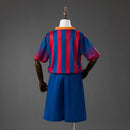 Barcelona 13/14 Home Retro Kids Kit Jersey Size 16-28