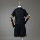 M-U 93/94 Away Retro Kids Kit Jersey Size 16-28