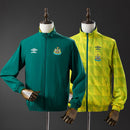 Newcastle United Reversible Jacket Windbreaker - Army Green &amp; Yellow S-XXL