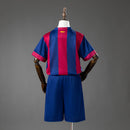 Barcelona 14/15 Home Retro Kids Kit Jersey Size 16-28