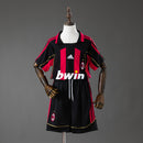 AC Milan 06/07 Home Retro Kids Kit Jersey Size 16-28