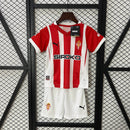 24/25 kids Sporting Gijon home size: 16-28