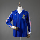 France 80/82 Home Long Sleeve Retro Jersey S-XXL