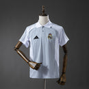 Real Madrid 25/26 POLO - Grey &amp; White S-XXL