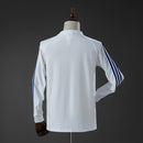 Leeds United Terrace Icons White Long Sleeve T-Shirt S-XXL