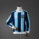 Argentina 25/26 Long-sleeved Sweatshirt - Dark Blue &amp; Light Blue M-4XL