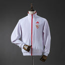Sevilla Reversible Jacket Windbreaker - Red &amp; White S-XXL