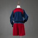 Atletico Madrid 04/05 Away Retro Long-Sleeve Kids Kit Jersey SIZE 16-28