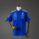 Mercedes-AMG Team 2026 F1 Racing Suit Blue POLO S-5XL