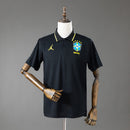Brazil 2026 Polo Black Jersey S-XXL