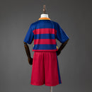 Barcelona 15/16 Home Retro Kids Kit Jersey Size 16-28
