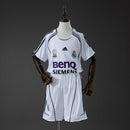 Real Madrid 06/07 Home Retro Kids Kit Jersey SIZE 16-28