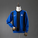 Inter Milan 25/26 Long-sleeved Sweatshirt - Dark Blue &amp; Black M-4XL