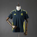 Real Madrid 25/26 POLO - Dark Grey &amp; Yellow S-XXL