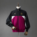 PSG Collaboration Windbreaker - Black &amp; Psychedelic Purple S-XXL
