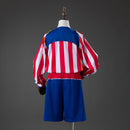 Atletico Madrid 04/05 Home Retro Long Sleeve Kids Kit Jersey SIZE 16-28