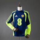 Scotland 2026 Training Top Navy Blue &amp; Fluorescent Green S-XXL