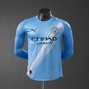 Manchester City 25/26 Home Long-Sleeve Player Version Jerseys S-3XL