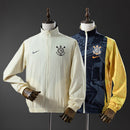 Corinthians Reversible Jacket Windbreaker - Beige &amp; Black S-XXL