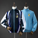 Real Madrid Reversible Jacket Windbreaker - Navy &amp; Sky Blue S-XXL