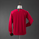 Portugal 2018 Home Long-Sleeved Retro Jersey S-XXL
