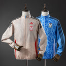 Tigres Reversible Jacket Windbreaker - Beige &amp; Blue S-XXL