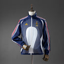 France 05/06 Retro Windbreaker - White &amp; Blue S-XXL