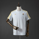 Real Madrid Terrace Icons T-Shirt White Gold S-XXL