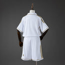 Real Madrid 11/12 Home Retro Kids Kit Jersey Size 16-28