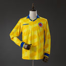 Colombia 1994 Home Retro Long Sleeve Jersey S-XXL