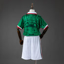 Mexico 1998 Home Retro Kids Kit Jersey Size 16-28