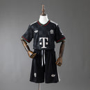 Bayern Munich 25/26 Thids Away Kids kit Jersey SIZE 16-28