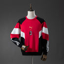 AC Milan 25/26 Long-sleeved Sweatshirt - Red M-4XL