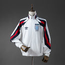 England 1998 Retro Windbreaker - White S-XXL
