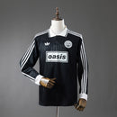 Oasis Tour Jacquard Striped Long-Sleeve Sweatshirt - Black S-4XL