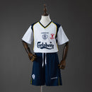 LFC 01/02 Away Retro Kids Kit Jersey SIZE 16-28