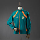 Ivory Coast 2026 Reversible Jacket Windbreaker - Green &amp; Orange S-3XL