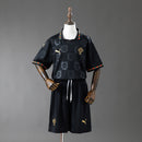Portugal 2026 Black Kids Kit Jersey Size 16-28