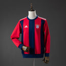Bayern Munich Long-sleeved Sweatshirt - Red &amp; Cyan M-3XL