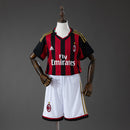 AC Milan 13/14 Home Retro Kids Kit Jersey Size 16-28