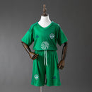 Al-Ahli Saudi 25/26 Green Kids Kit Jersey Size 16-28