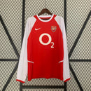 Retro long sleeve Arsenal 02/04 Home S-XXL