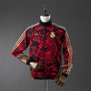 Real Madrid Reversible Jacket Windbreaker - Red &amp; Heiss S-XXL