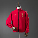 M-U Reversible Jacket Windbreaker - Black &amp; Red S-XXL