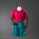 Portugal 2026 Home Kids Kit Jersey SIZE 16-28