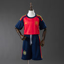 Spain 2026 Home Kids Kit Jersey Size 16-28