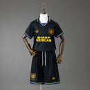 M-U 93/94 Away Retro Kids Kit Jersey Size 16-28
